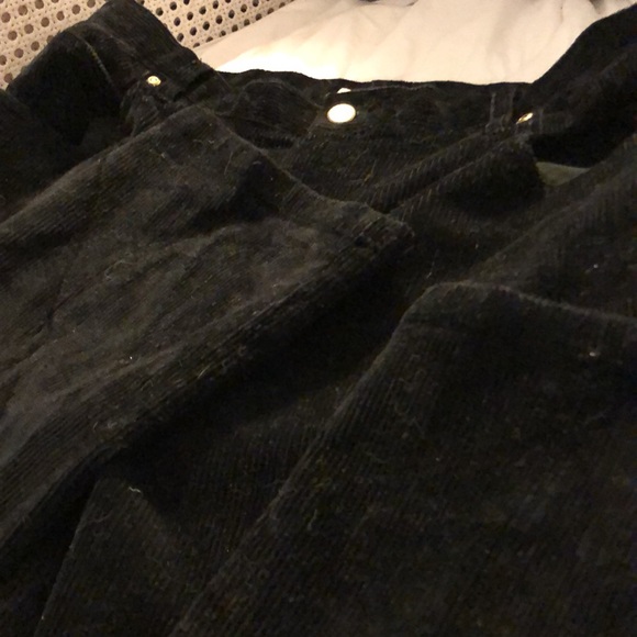 VTG EUC Jones NY Black Wide Wale Cotton/Spandex Cord Straight Leg Jeans - Picture 2 of 8